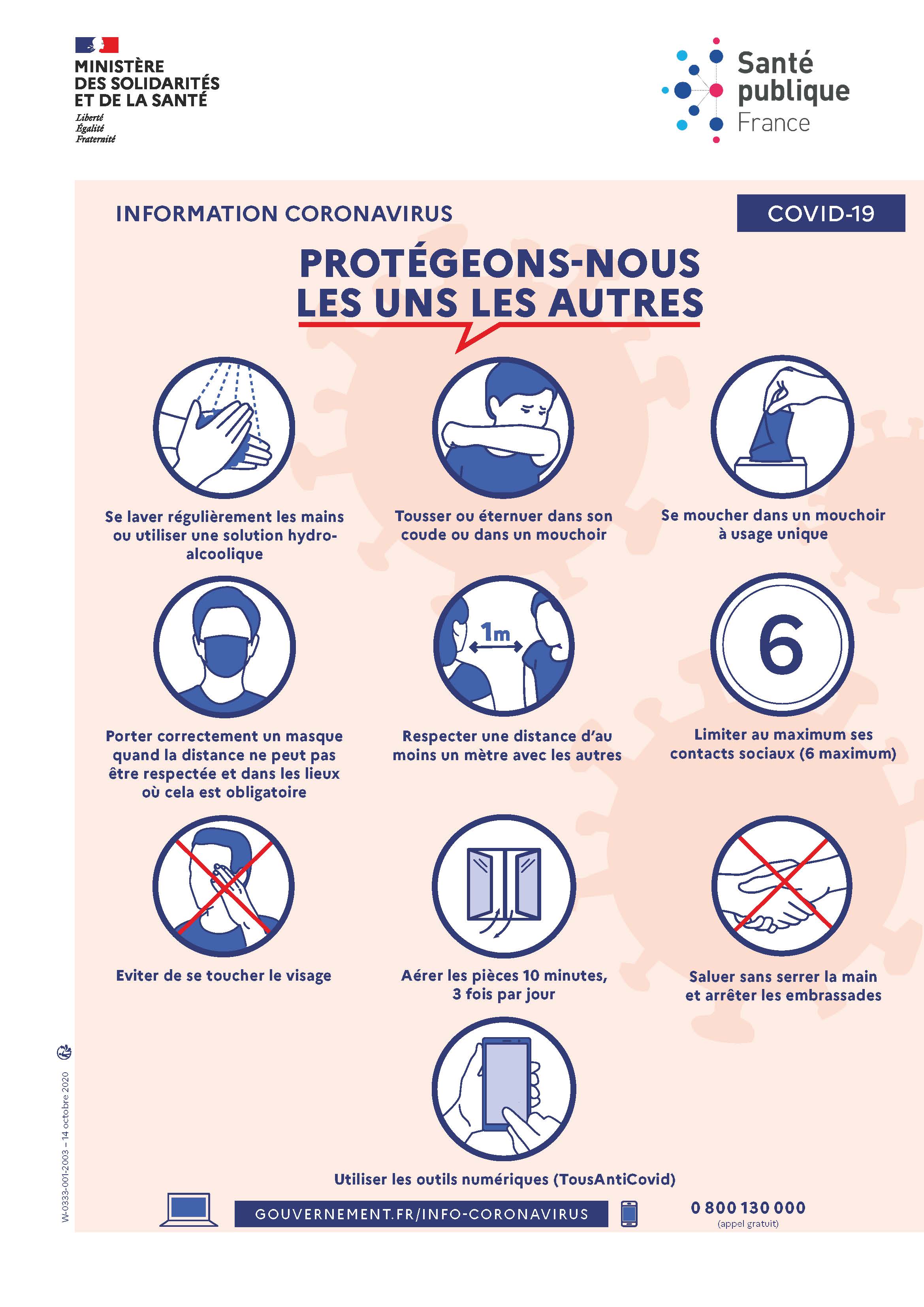 Nouveaux gestes barrières contre la COVID19 Commune de WitrylèsReims