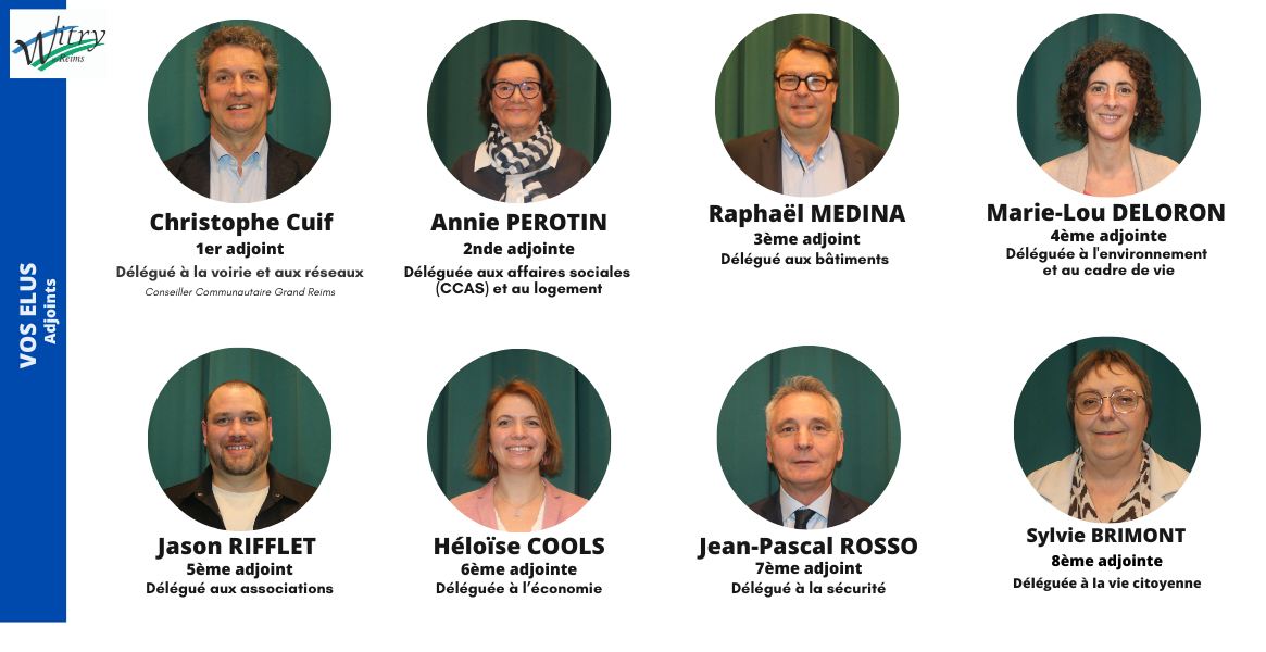 Conseillers municipaux witry les reims 2020 Conseillers municipaux witry les reims 2020