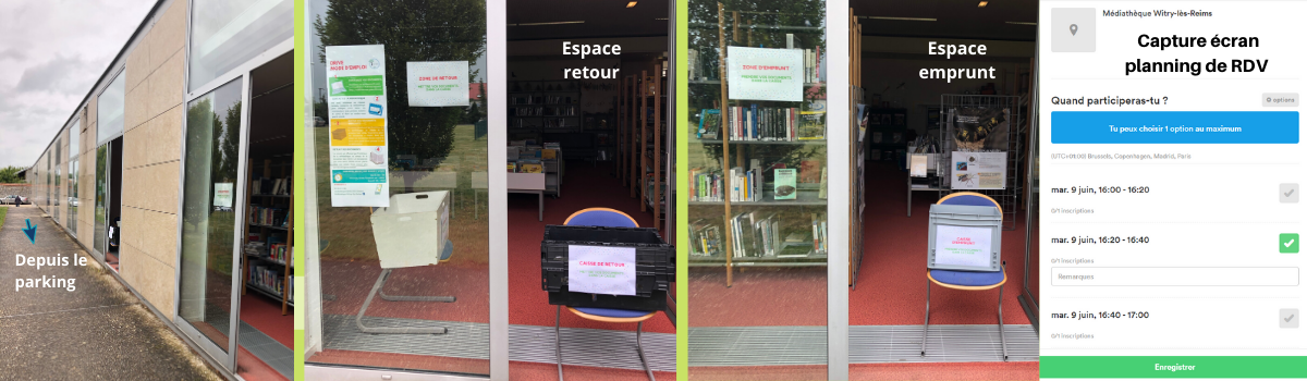 La Médiathèque ouvre son drive ! | Commune de Witry-lès-Reims